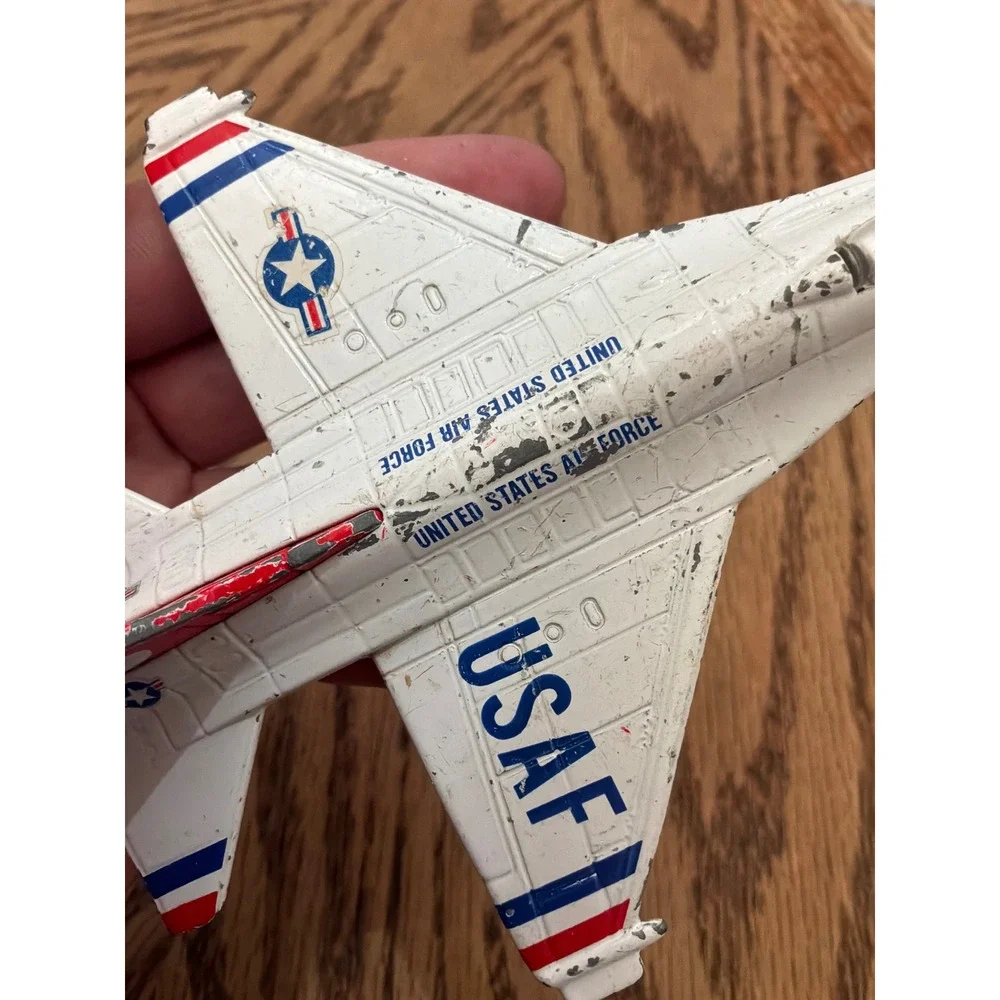 Vintage Kids Ertl F-16 Thunderbirds Jet OS White